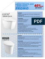 Sanitec Intelligent Toilets & E-Bidet Features