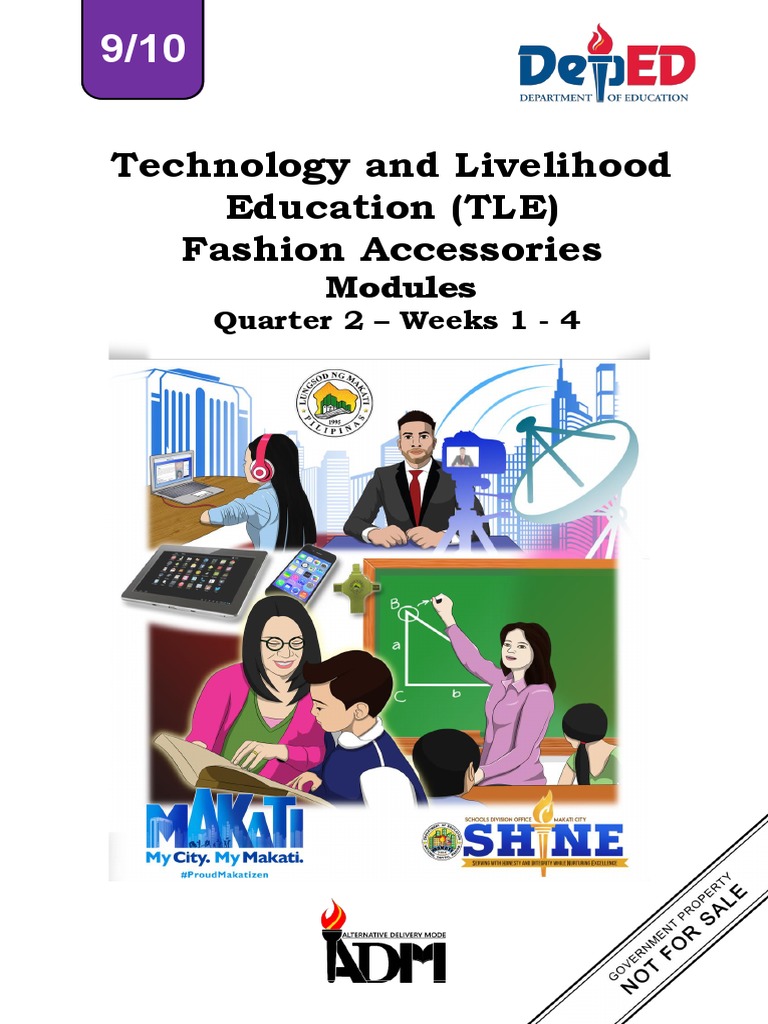 TLE910 Fashion Accessories Q2 Weeks1to4 Binded Ver1.0 PDF Sewing