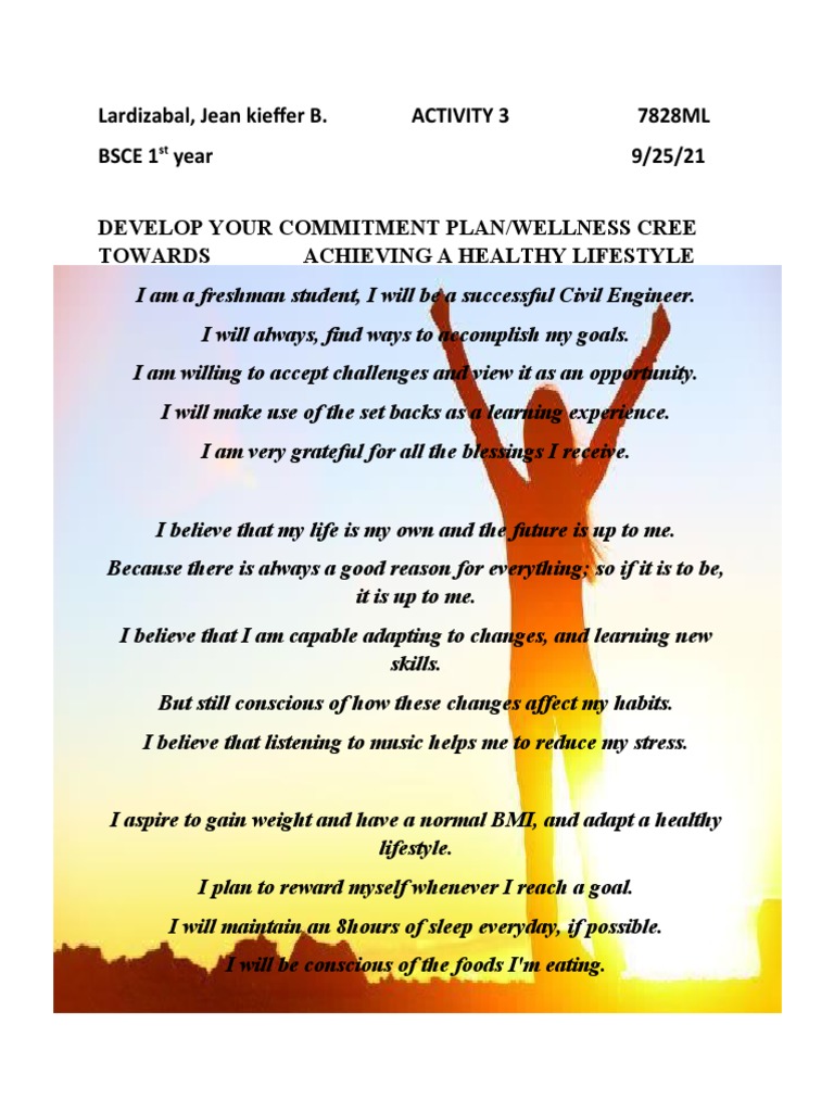 Document | PDF | Self-Improvement | Wellness