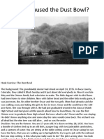 What Caused The Dust Bowl - Compress