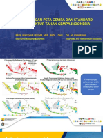 PERKEMBANGAN PETA GEMPA DAN STANDAR INFRASTRUKTUR TAHAN GEMPA INDONESIA