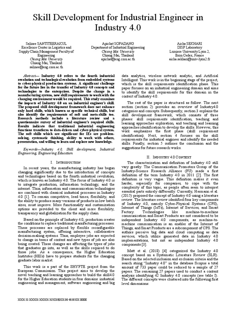 CEISEE Manuscript-CMU Final | PDF | Industrial Engineering | Engineering