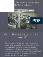1010 Class 6: Government and Its Effect On The Private Sector