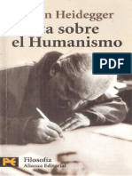 Carta Sobre El Humanismo