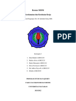 Resume MSDM Keselamtan Dan Kesehatan Kerja