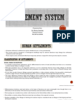 Chapter 1 Settlement System