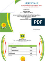 Sertifikat PKKS SMP AS SYARIFAH