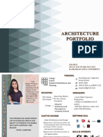 ARCHITECTURAL PORTFOLIO - S.Kargi