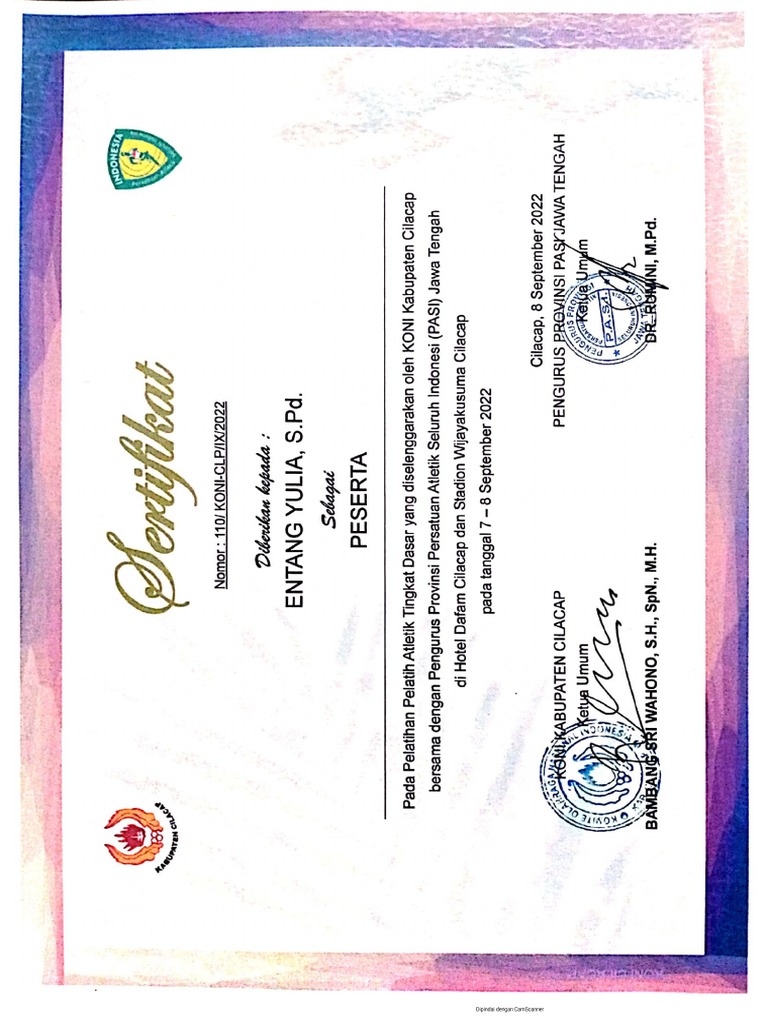 PASI Kalsel Gelar Pelatihan Atletik Nasional, Standarisasi Pembinaan Atlet