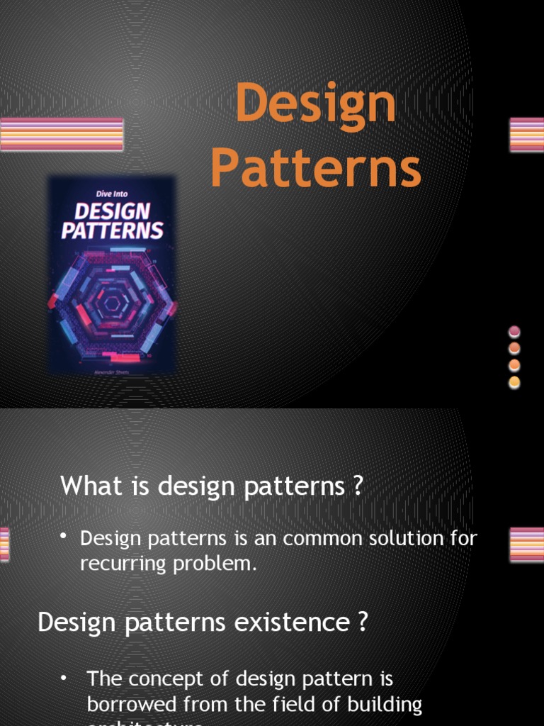 An Overview of Design Patterns: Their Elements, Templates ...