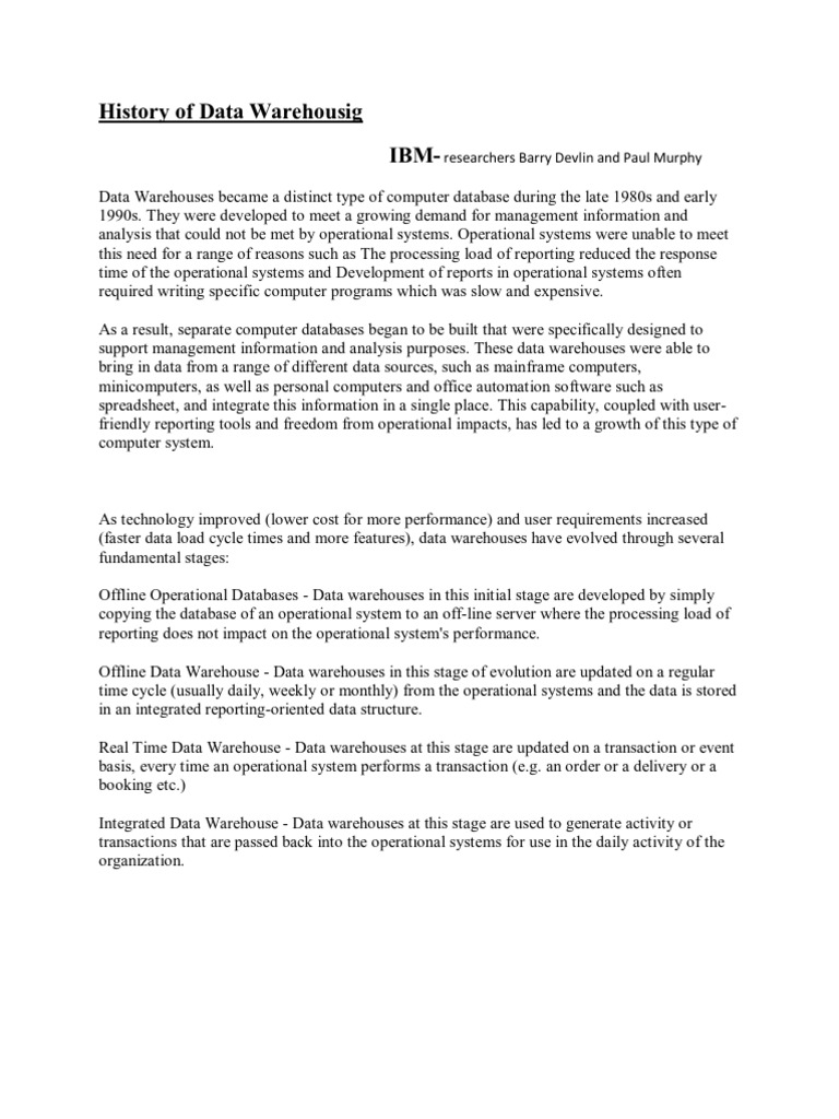 Data Ware | PDF