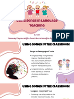 Using Songs in Language Teaching