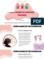 Using Songs Effectively in EFL Classrooms