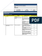 JSA For Gas Cutting Use Oxy Acce Cy