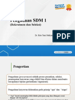 Pengadaan SDM 1