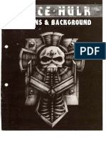 Space Hulk 1st Ed Missions and Background