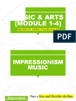 Music Artsmodule 1 4