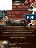 Kel 5 - Analisis Permintaan