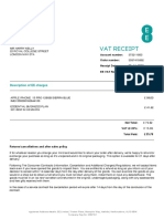 Vat Receipt: MR Harry Kelly Street