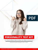 Personality Test Kit