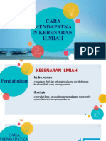 Cara Mendapatka N Kebenaran Ilmiah