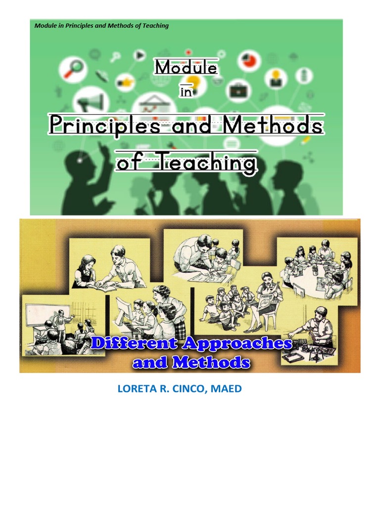 Principles and Methods of Teaching Module 2.3 | PDF