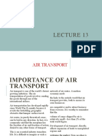 Lecture 13 AIR TRANSPORT