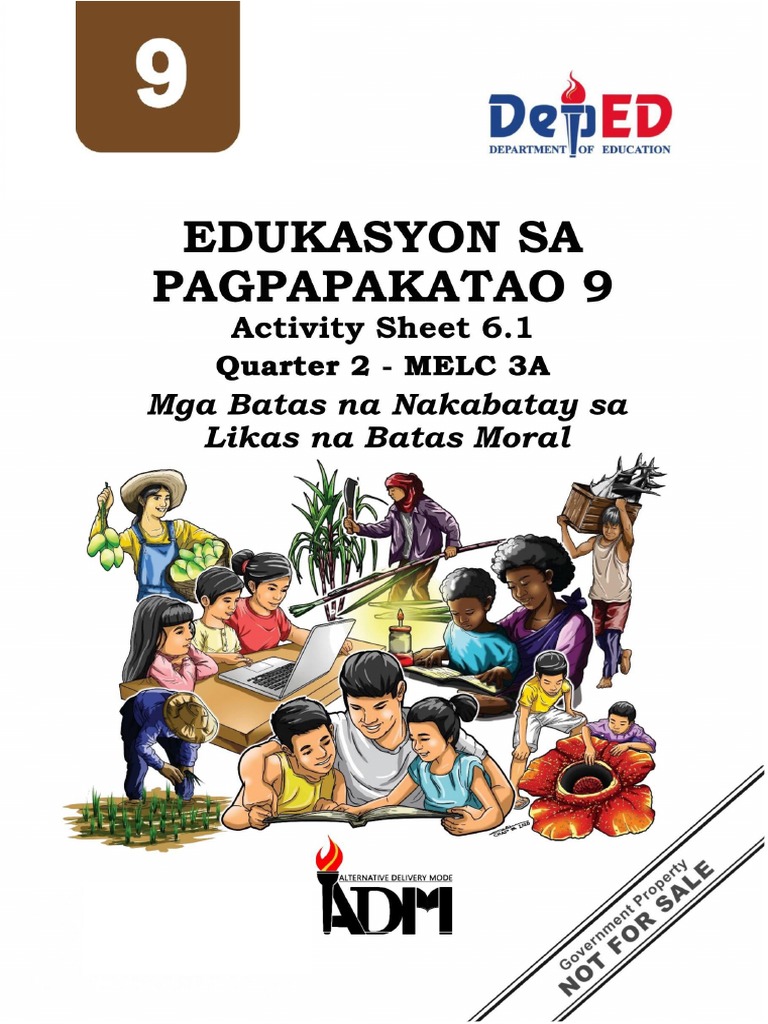 LAS 6.1 EsP 9 Week 3a Final | PDF