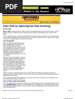 How To Speed Up Internet Using CMD | PDF | Domain Name System ...