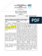 Clinical Chemistry Activity 2