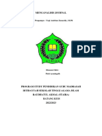 ANALISIS PERTIMBANGAN HAKIM