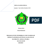 Menganalisis Jurnal Husnul