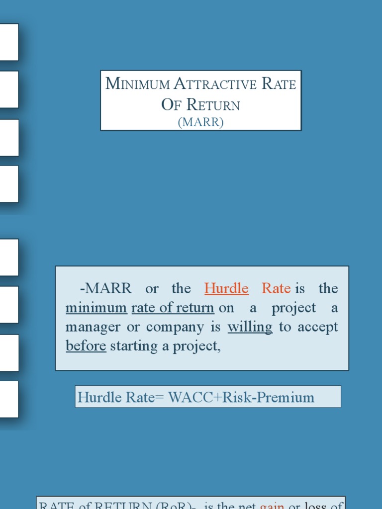 Understanding Minimum Attractive Rate of Return | PDF