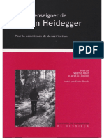 L'art Denseigner de Martin Heidegger, Suivi de Voies de La Rhétorique