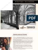 Presentación Visitas Guiadas Tránsito Web Tránsito Toledo Tours Turísticos