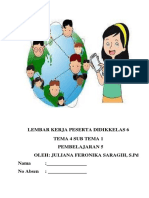 LKPD Kelas 6 Tema 4