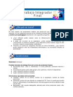 Trabajo Integrador Final - Consignas