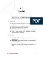 Sistema de Números Reales para PDF