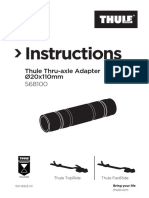 Thule Thru-Axle Adapter 20x110mm 568100 v01r