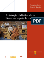 Antología Didactica de La Literatura Medieval