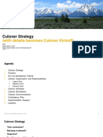 Cutover Strategy