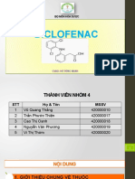 TIỂU LUẬN HÓA DƯỢC - DICLOFENAC