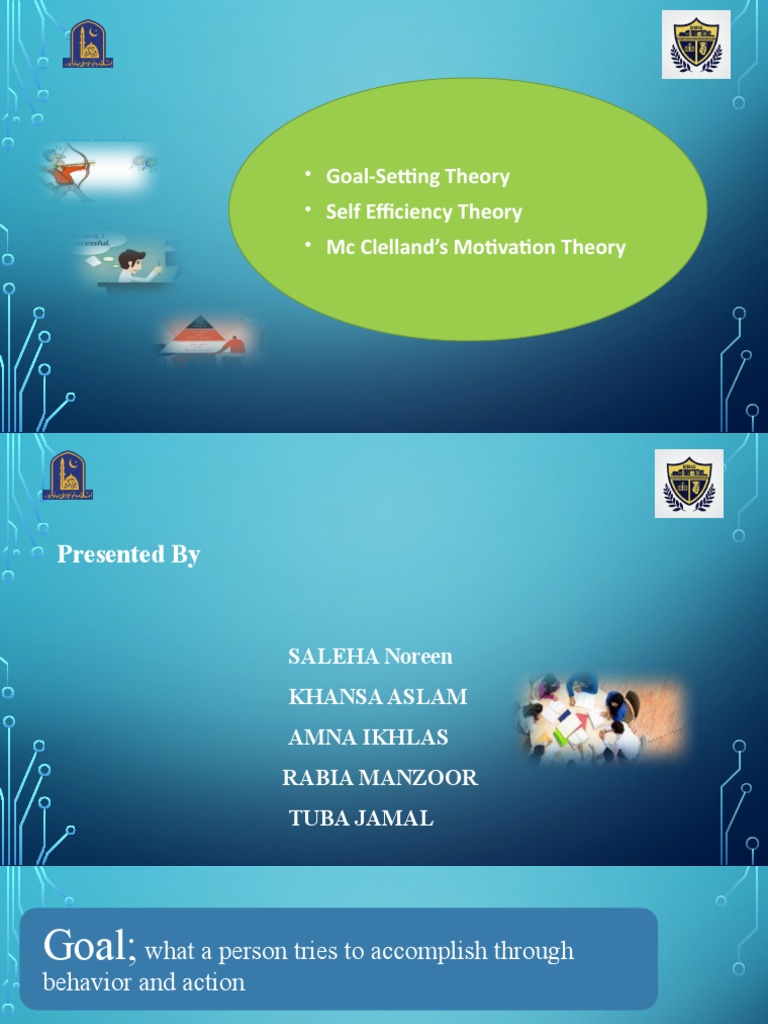 Understanding Motivation Theories | PDF | Goal | Goal Setting