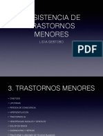 Trastornos Menores