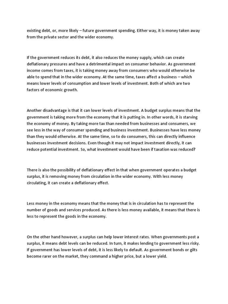 Deficit 3 | PDF
