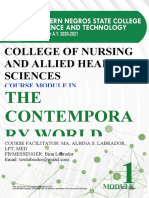 Conahs Prelim Module TCW Ay 21 22