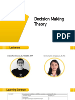 Introduction of Decision Making Theory