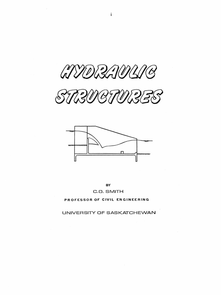 Hydraulic Structures C.D.smith PDF Drag (Physics) Chemical Engineering