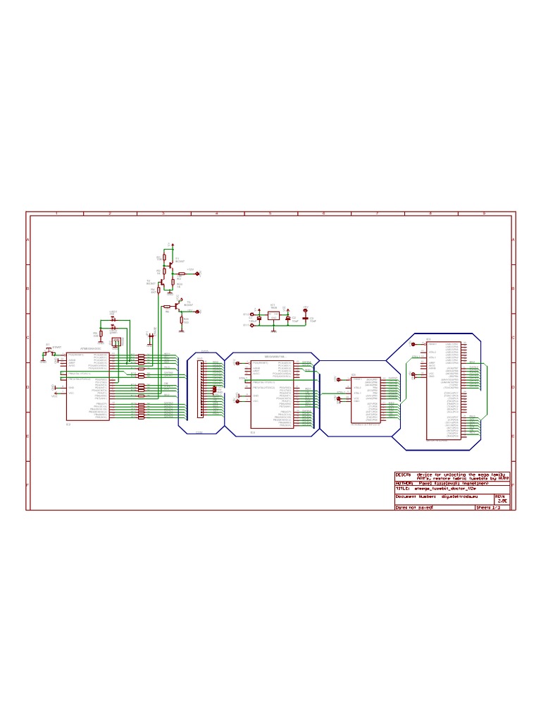 ATmega8 Fusebit Schematic Guide | PDF