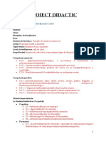 PROIECT DIDACTIC-model - Macheta - Biologie